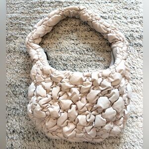 Aritzia Curator Bag in cream color
